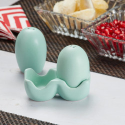 Porcelain Salt Shaker Set - 2 Pcs